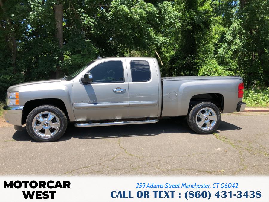 2013 Chevrolet Silverado 1500 4WD Ext Cab 143.5" LT, available for sale in Manchester, Connecticut | Motorcar West. Manchester, Connecticut