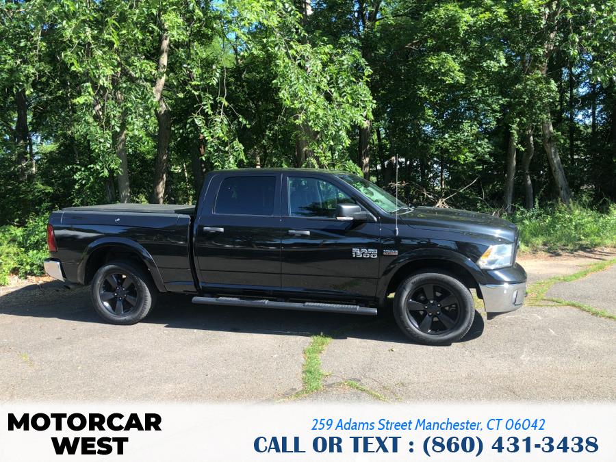 Used Ram 1500 4WD Crew Cab 149" Outdoorsman 2016 | Motorcar West. Manchester, Connecticut Used Ram 1500 4WD Crew Cab 149" Outdoorsman 2016 | Motorcar West. Manchester, Connecticut