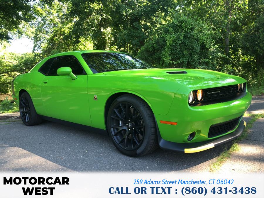 2017 Dodge Challenger 392 Hemi Scat Pack Shaker Coupe, available for sale in Manchester, Connecticut | Motorcar West. Manchester, Connecticut 2017 Dodge Challenger 392 Hemi Scat Pack Shaker Coupe, available for sale in Manchester, Connecticut | Motorcar West. Manchester, Connecticut