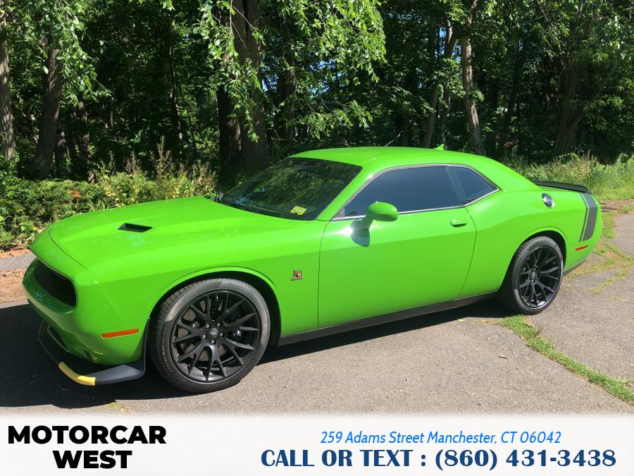 2017 Dodge Challenger 392 Hemi Scat Pack Shaker Coupe, available for sale in Manchester, Connecticut | Motorcar West. Manchester, Connecticut 2017 Dodge Challenger 392 Hemi Scat Pack Shaker Coupe, available for sale in Manchester, Connecticut | Motorcar West. Manchester, Connecticut
