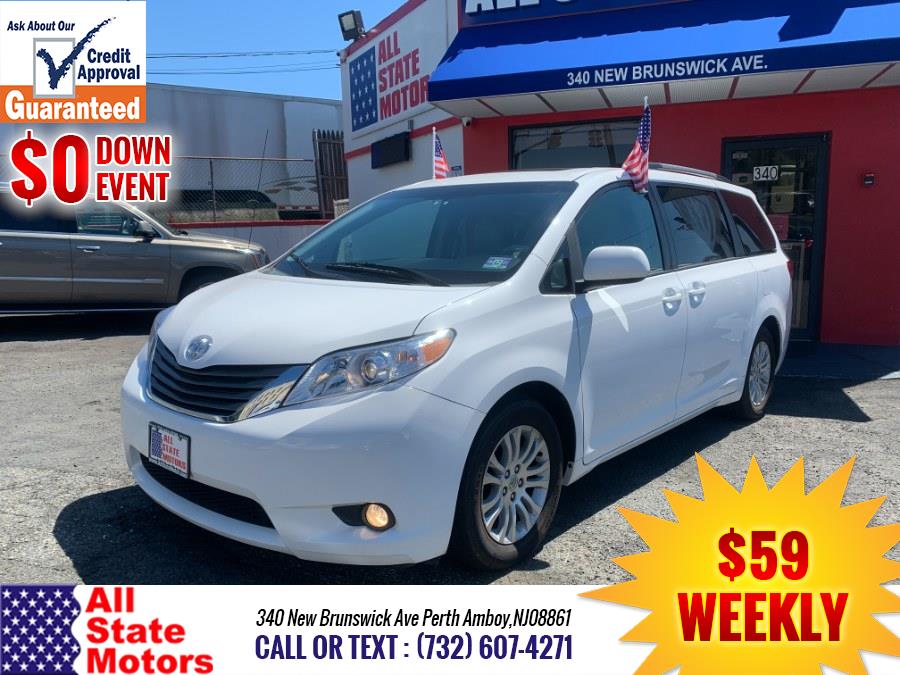 2013 Toyota Sienna 5dr 7-Pass Van V6 XLE AAS FWD (Natl), available for sale in Perth Amboy, New Jersey | All State Motor Inc. Perth Amboy, New Jersey