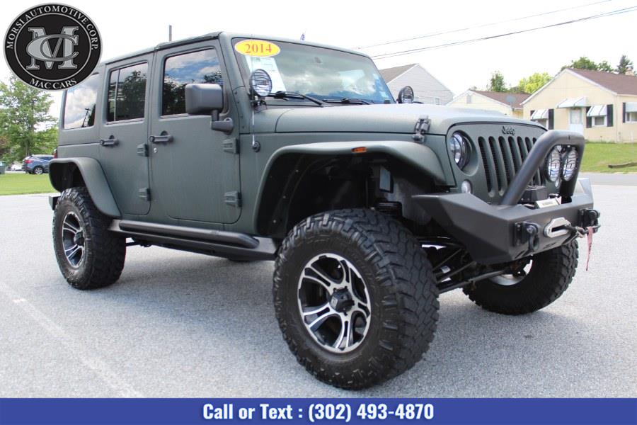 Used Jeep Wrangler Unlimited 4WD 4dr Sport 2014 | Morsi Automotive Corp. New Castle, Delaware