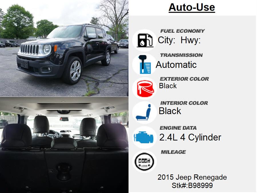 Used Jeep Renegade Limited 2015 | Autouse. Andover, Massachusetts Used Jeep Renegade Limited 2015 | Autouse. Andover, Massachusetts
