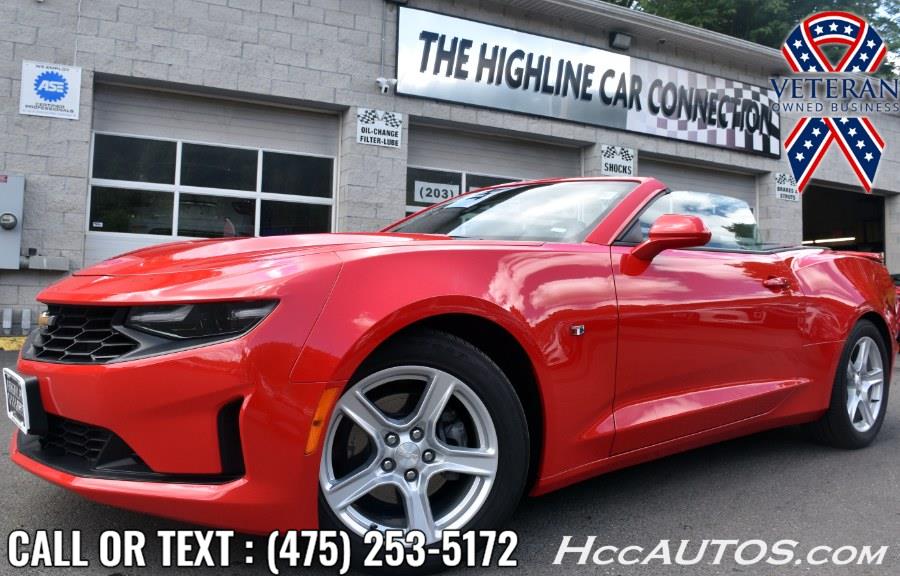 2020 Chevrolet Camaro 2dr Conv, available for sale in Waterbury, Connecticut | Highline Car Connection. Waterbury, Connecticut