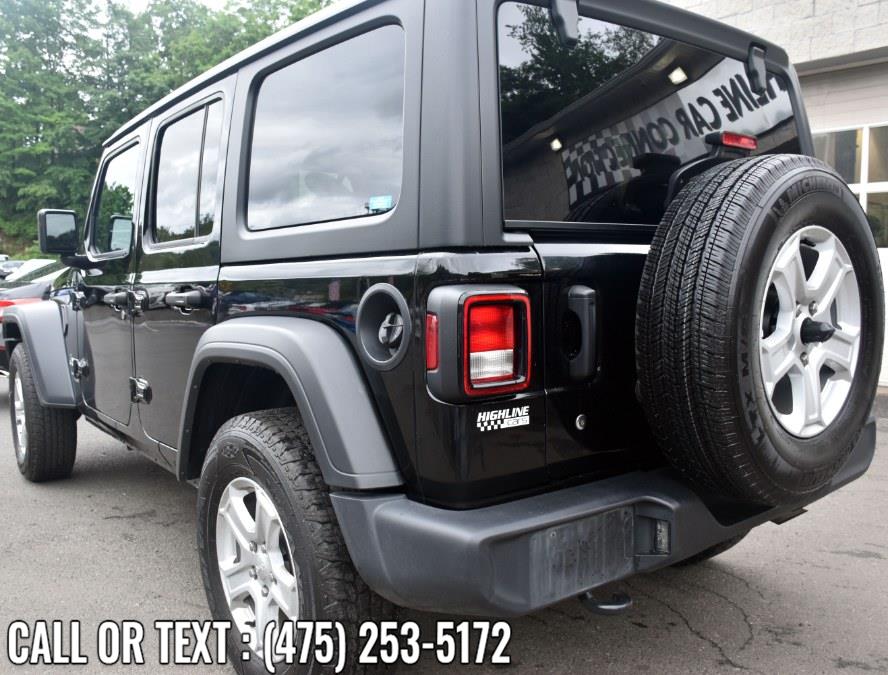 Used Jeep Wrangler Unlimited Sport S 4x4 2019 | Highline Car Connection. Waterbury, Connecticut Used Jeep Wrangler Unlimited Sport S 4x4 2019 | Highline Car Connection. Waterbury, Connecticut