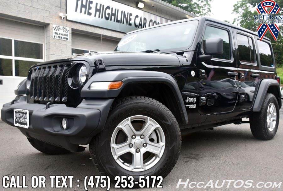 2019 Jeep Wrangler Unlimited Sport S 4x4, available for sale in Waterbury, Connecticut | Highline Car Connection. Waterbury, Connecticut