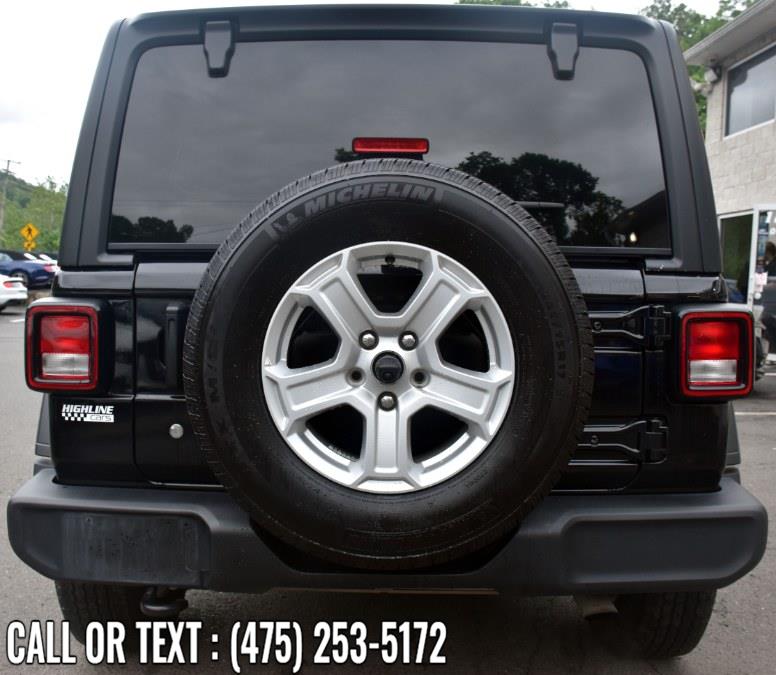 Used Jeep Wrangler Unlimited Sport S 4x4 2019 | Highline Car Connection. Waterbury, Connecticut Used Jeep Wrangler Unlimited Sport S 4x4 2019 | Highline Car Connection. Waterbury, Connecticut