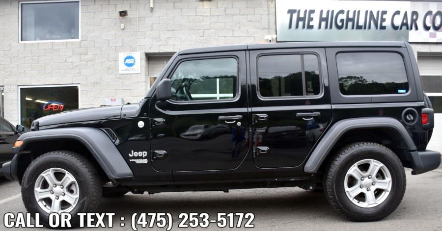 Used Jeep Wrangler Unlimited Sport S 4x4 2019 | Highline Car Connection. Waterbury, Connecticut Used Jeep Wrangler Unlimited Sport S 4x4 2019 | Highline Car Connection. Waterbury, Connecticut