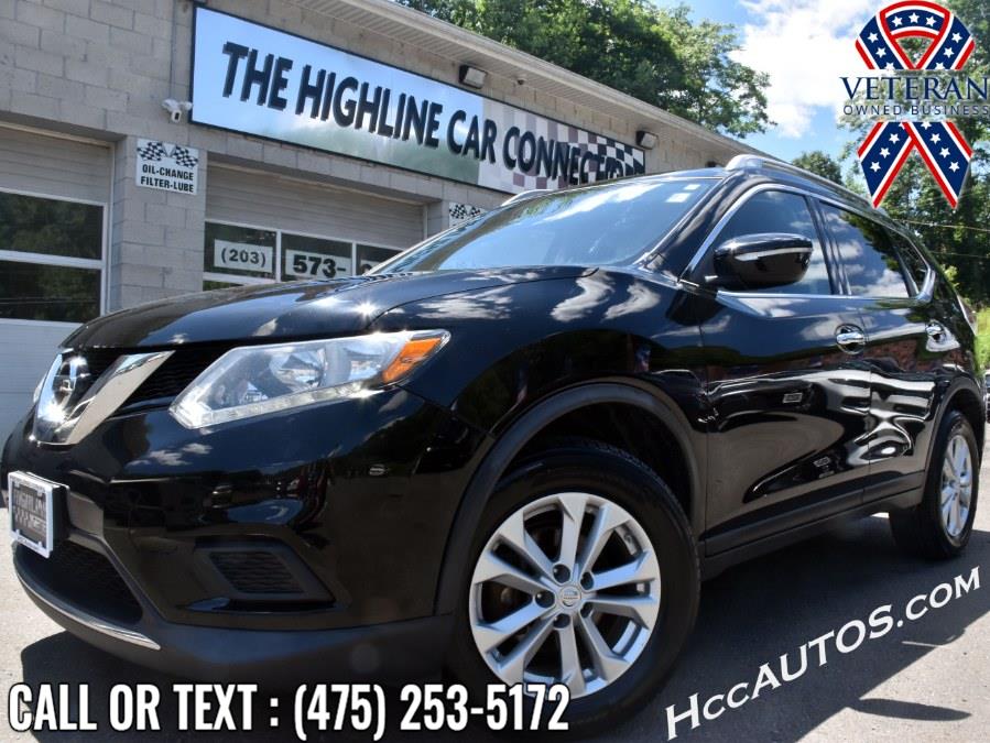 2015 Nissan Rogue AWD 4dr SV, available for sale in Waterbury, Connecticut | Highline Car Connection. Waterbury, Connecticut