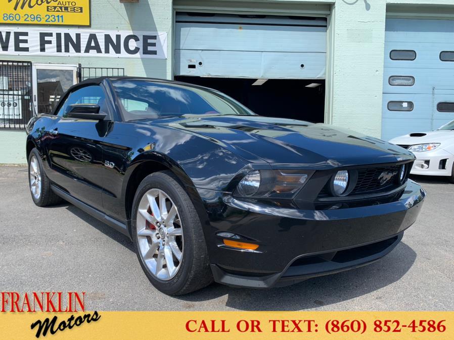 2011 Ford Mustang 2dr Conv GT, available for sale in Hartford, Connecticut | Franklin Motors Auto Sales LLC. Hartford, Connecticut