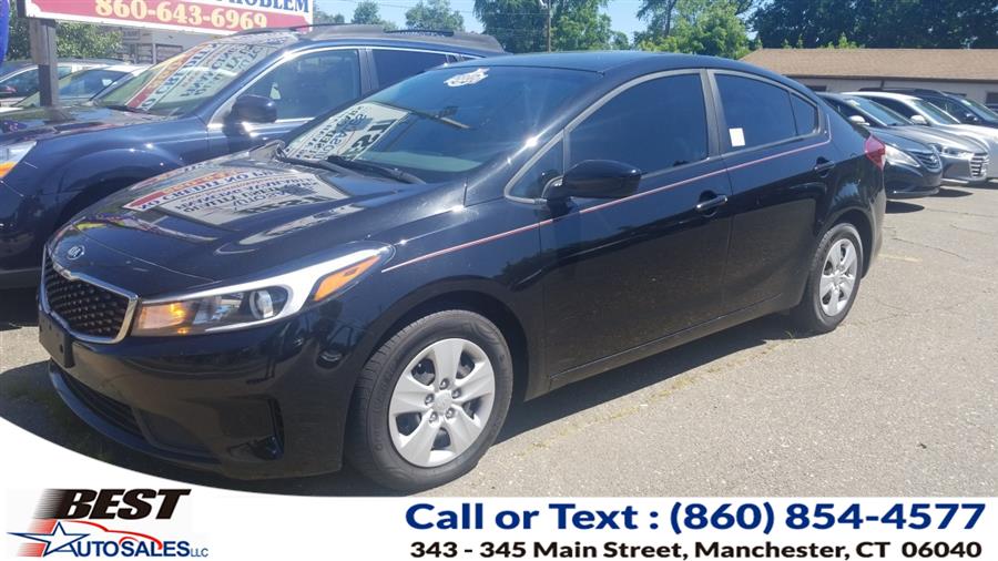2017 Kia Forte LX Auto, available for sale in Manchester, Connecticut | Best Auto Sales LLC. Manchester, Connecticut