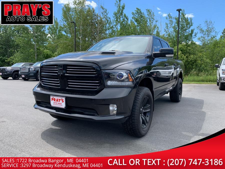 2016 Ram 1500 4WD Crew Cab 140.5" Sport, available for sale in Bangor , Maine | Pray's Auto Sales . Bangor , Maine