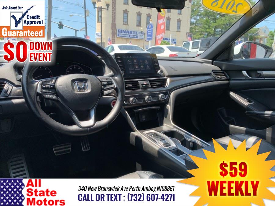 2018 Honda Accord Sedan Sport 2.0T Auto, available for sale in Perth Amboy, New Jersey | All State Motor Inc. Perth Amboy, New Jersey 2018 Honda Accord Sedan Sport 2.0T Auto, available for sale in Perth Amboy, New Jersey | All State Motor Inc. Perth Amboy, New Jersey