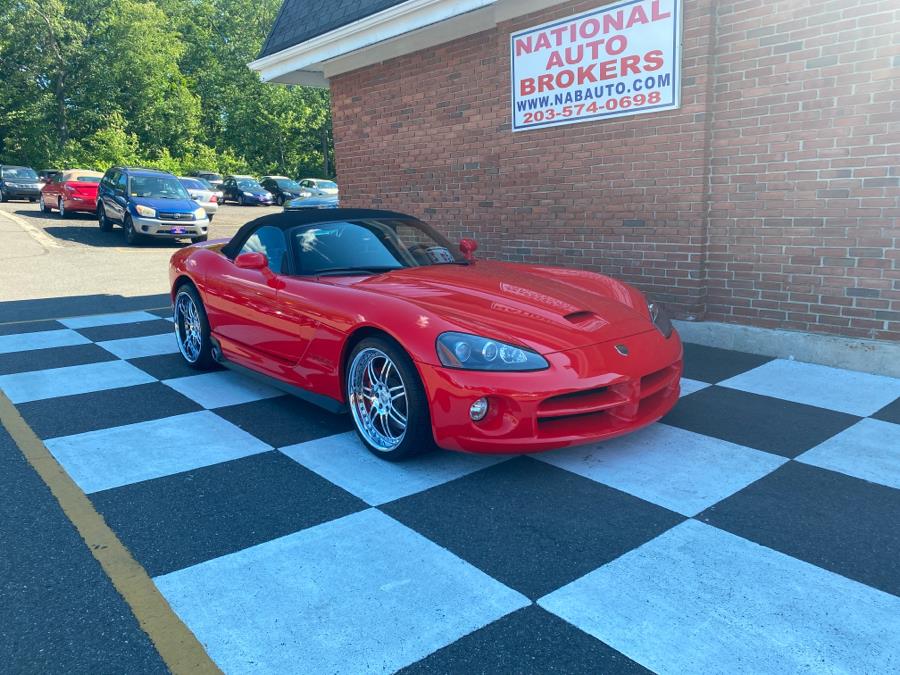 2003 Dodge Viper 2dr SRT-10 Convertible, available for sale in Waterbury, Connecticut | National Auto Brokers, Inc.. Waterbury, Connecticut