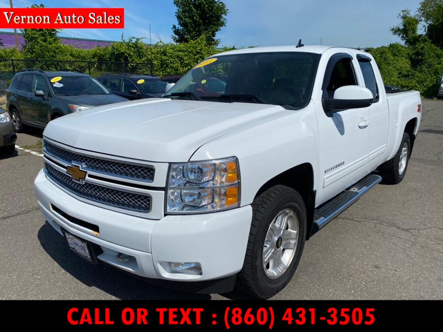 Used Chevrolet Silverado 1500 4WD Ext Cab 143.5" LTZ 2013 | Vernon Auto Sale & Service. Manchester, Connecticut