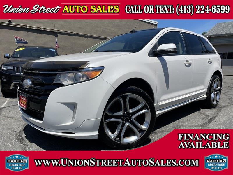 2013 Ford Edge 4dr Sport AWD, available for sale in West Springfield, Massachusetts | Union Street Auto Sales. West Springfield, Massachusetts