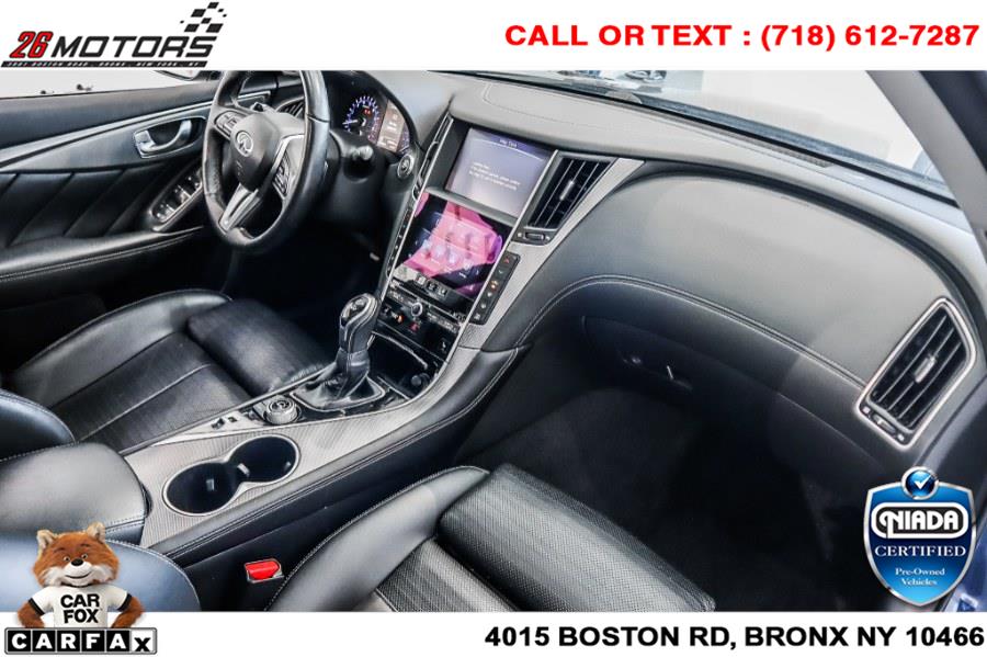 Used INFINITI Q50 3.0t LUXE AWD 2018 | 26 Motors Corp. Bronx, New York Used INFINITI Q50 3.0t LUXE AWD 2018 | 26 Motors Corp. Bronx, New York