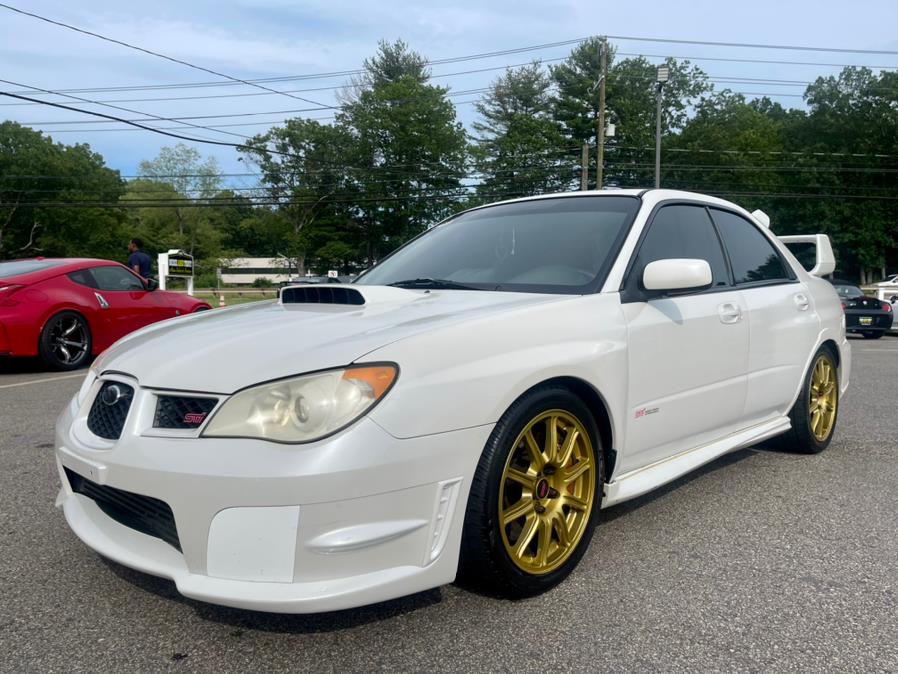 2007 Subaru Impreza Sedan 4dr H4 Turbo WRX STI w/Gold Wheels, available for sale in South Windsor, Connecticut | Mike And Tony Auto Sales, Inc. South Windsor, Connecticut