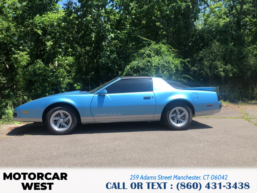 1989 Pontiac Firebird 2dr Coupe Formula Hatchback, available for sale in Manchester, Connecticut | Motorcar West. Manchester, Connecticut 1989 Pontiac Firebird 2dr Coupe Formula Hatchback, available for sale in Manchester, Connecticut | Motorcar West. Manchester, Connecticut