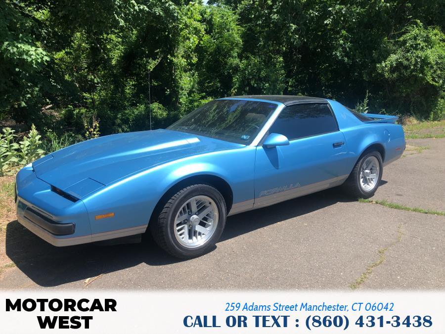 1989 Pontiac Firebird 2dr Coupe Formula Hatchback, available for sale in Manchester, Connecticut | Motorcar West. Manchester, Connecticut 1989 Pontiac Firebird 2dr Coupe Formula Hatchback, available for sale in Manchester, Connecticut | Motorcar West. Manchester, Connecticut