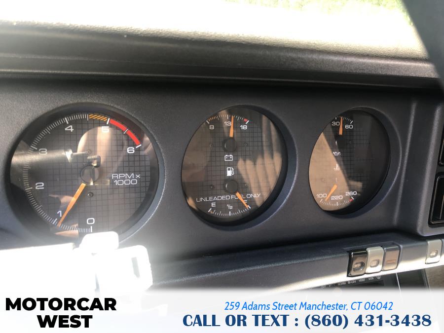 1989 Pontiac Firebird 2dr Coupe Formula Hatchback, available for sale in Manchester, Connecticut | Motorcar West. Manchester, Connecticut 1989 Pontiac Firebird 2dr Coupe Formula Hatchback, available for sale in Manchester, Connecticut | Motorcar West. Manchester, Connecticut