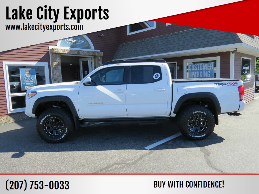 Used Toyota Tacoma TRD Sport 4x4 4dr Double Cab 5.0 ft SB 6A 2017 | Lake City Exports Inc. Auburn, Maine Used Toyota Tacoma TRD Sport 4x4 4dr Double Cab 5.0 ft SB 6A 2017 | Lake City Exports Inc. Auburn, Maine