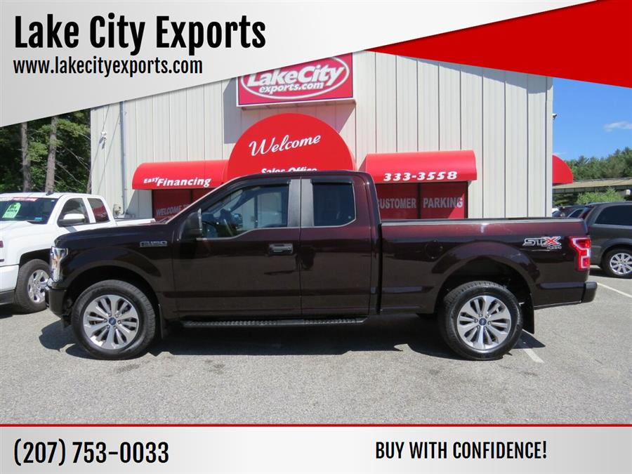Used Ford F-150 XL 4x4 4dr SuperCab 6.5 ft. SB 2018 | Lake City Exports Inc. Auburn, Maine Used Ford F-150 XL 4x4 4dr SuperCab 6.5 ft. SB 2018 | Lake City Exports Inc. Auburn, Maine