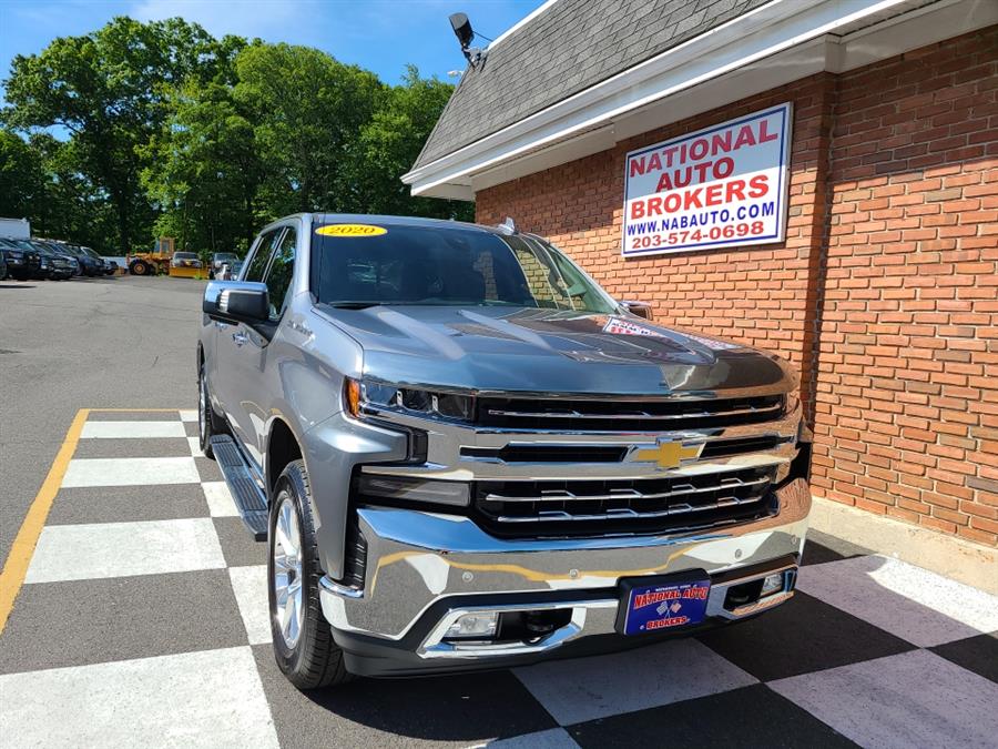 2020 Chevrolet Silverado 1500 4WD Crew Cab LTZ, available for sale in Waterbury, Connecticut | National Auto Brokers, Inc.. Waterbury, Connecticut