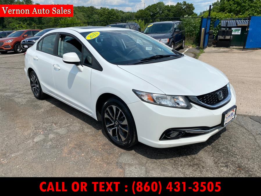 Used Honda Civic Sdn 4dr Auto EX-L 2013 | Vernon Auto Sale & Service. Manchester, Connecticut Used Honda Civic Sdn 4dr Auto EX-L 2013 | Vernon Auto Sale & Service. Manchester, Connecticut