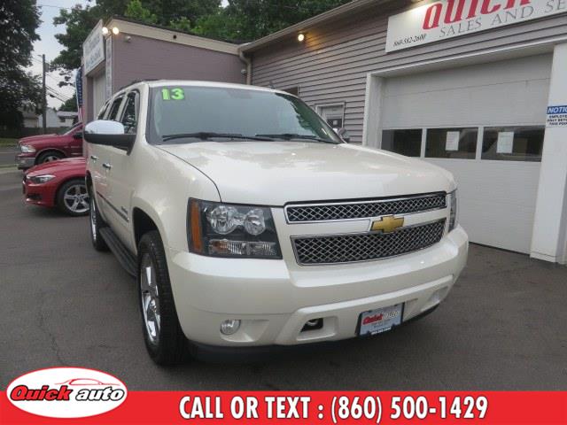 Used Chevrolet Tahoe 4WD 4dr 1500 LTZ 2013 | Quick Auto LLC. Bristol, Connecticut Used Chevrolet Tahoe 4WD 4dr 1500 LTZ 2013 | Quick Auto LLC. Bristol, Connecticut