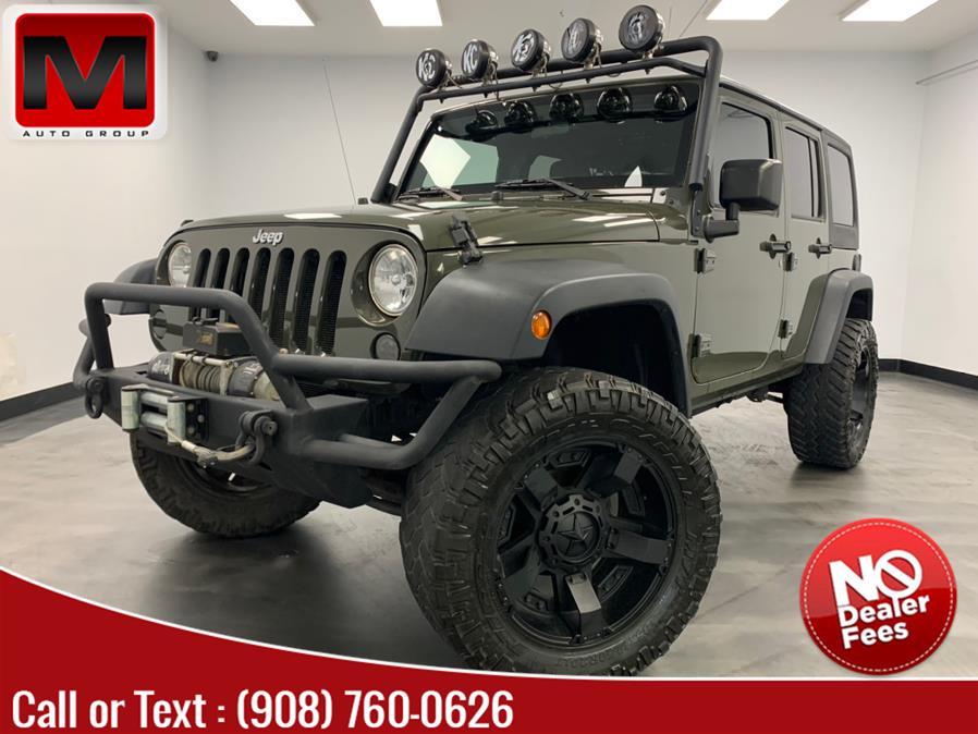 Used Jeep Wrangler Unlimited 4WD 4dr Sport 6MT 2015 | M Auto Group. Elizabeth, New Jersey Used Jeep Wrangler Unlimited 4WD 4dr Sport 6MT 2015 | M Auto Group. Elizabeth, New Jersey