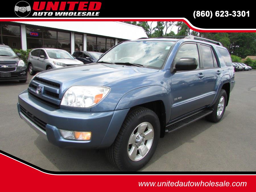 2004 Toyota 4Runner 4dr SR5 V6 Auto 4WD, available for sale in East Windsor, Connecticut | United Auto Sales of E Windsor, Inc. East Windsor, Connecticut