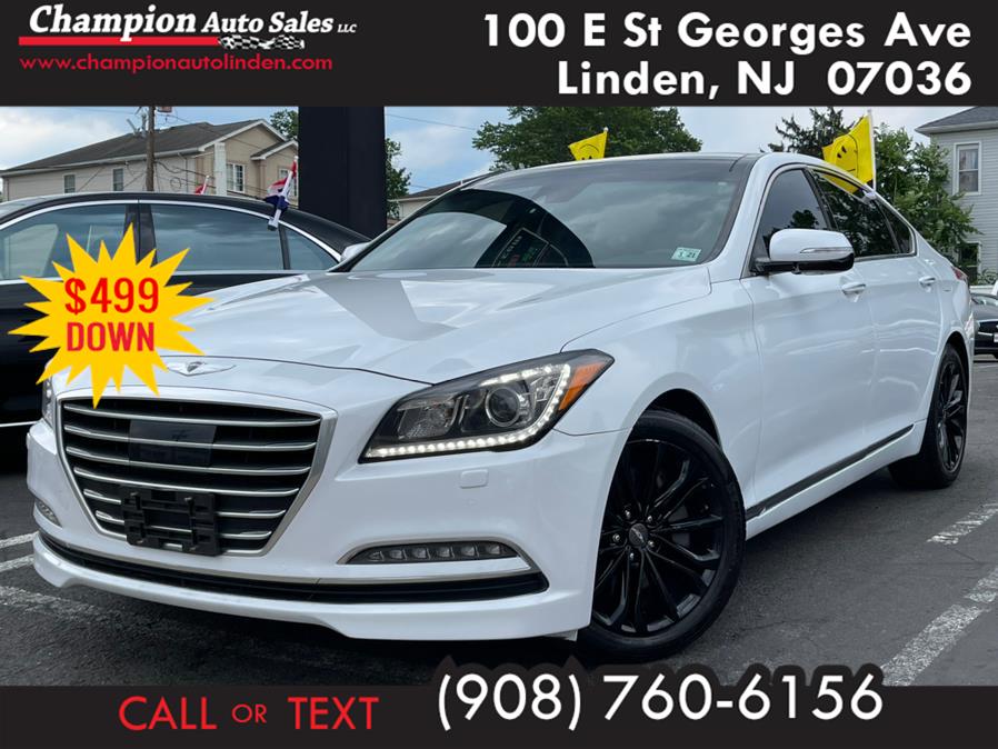 2016 Hyundai Genesis 4dr Sdn V6 3.8L AWD, available for sale in Linden, New Jersey | Champion Auto Sales. Linden, New Jersey 2016 Hyundai Genesis 4dr Sdn V6 3.8L AWD, available for sale in Linden, New Jersey | Champion Auto Sales. Linden, New Jersey