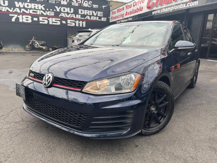 2015 Volkswagen Golf GTI 4dr HB Man S, available for sale in Bronx, New York | Champion Auto Sales. Bronx, New York