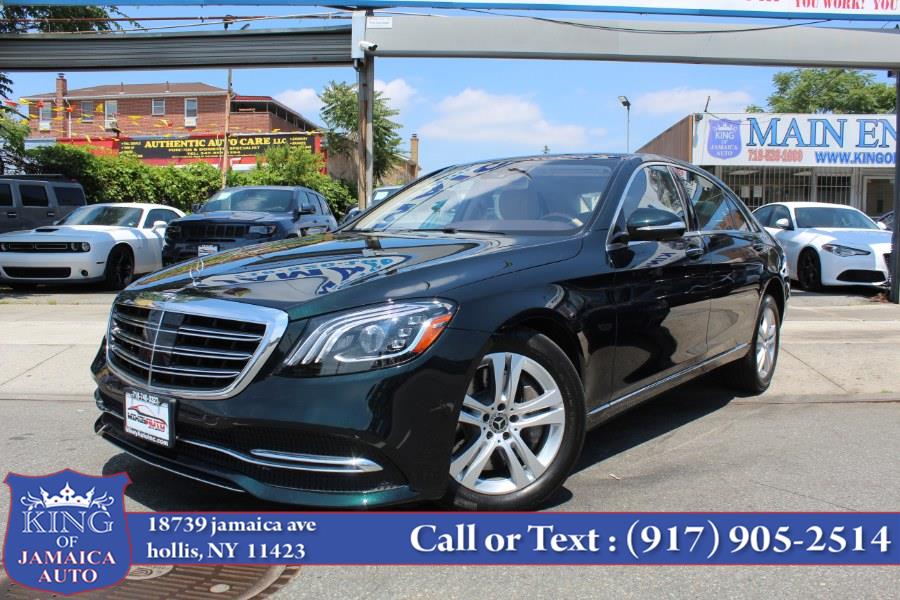 2018 Mercedes-Benz S-Class S 450 4MATIC Sedan, available for sale in Hollis, New York | King of Jamaica Auto Inc. Hollis, New York 2018 Mercedes-Benz S-Class S 450 4MATIC Sedan, available for sale in Hollis, New York | King of Jamaica Auto Inc. Hollis, New York