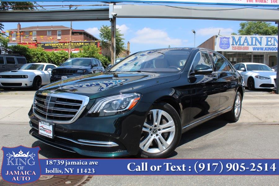 2018 Mercedes-Benz S-Class S 450 4MATIC Sedan, available for sale in Hollis, New York | King of Jamaica Auto Inc. Hollis, New York