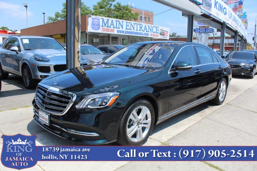 2018 Mercedes-Benz S-Class S 450 4MATIC Sedan, available for sale in Hollis, New York | King of Jamaica Auto Inc. Hollis, New York 2018 Mercedes-Benz S-Class S 450 4MATIC Sedan, available for sale in Hollis, New York | King of Jamaica Auto Inc. Hollis, New York