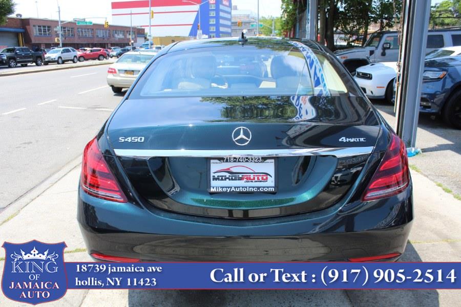 2018 Mercedes-Benz S-Class S 450 4MATIC Sedan, available for sale in Hollis, New York | King of Jamaica Auto Inc. Hollis, New York 2018 Mercedes-Benz S-Class S 450 4MATIC Sedan, available for sale in Hollis, New York | King of Jamaica Auto Inc. Hollis, New York