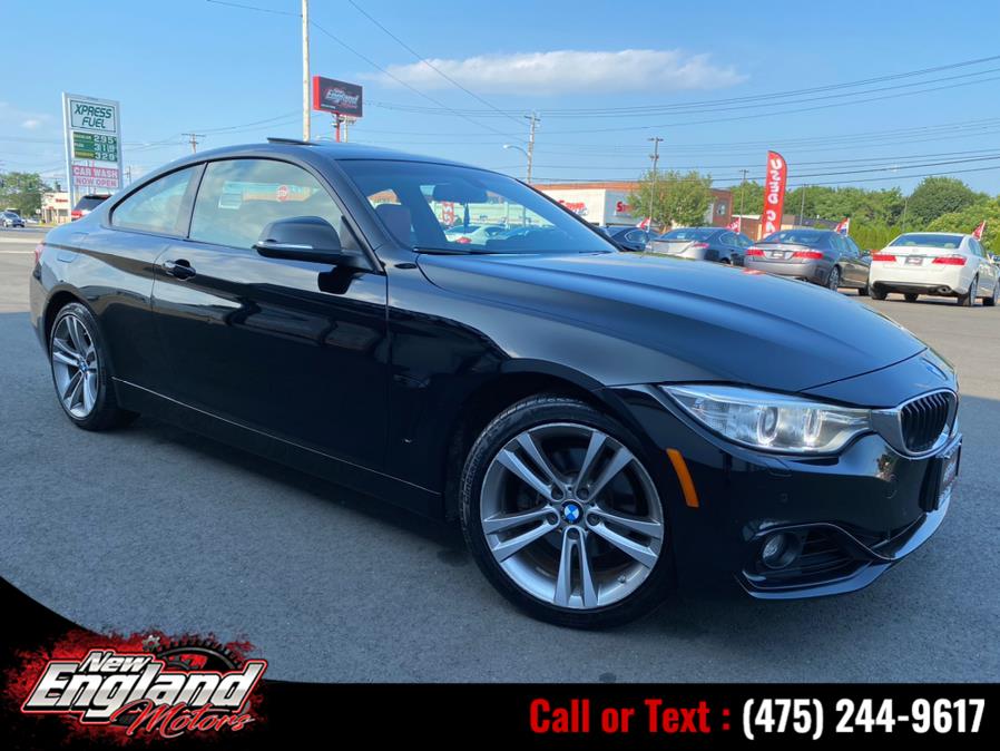 2015 BMW 4 Series 2dr Cpe 428i xDrive AWD SULEV, available for sale in Hamden, Connecticut | New England Motors LLC. Hamden, Connecticut