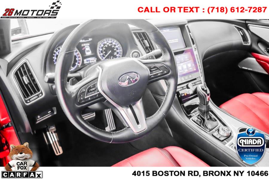 Used INFINITI Q60 RED SPORT 400 AWD 2018 | 26 Motors Corp. Bronx, New York Used INFINITI Q60 RED SPORT 400 AWD 2018 | 26 Motors Corp. Bronx, New York