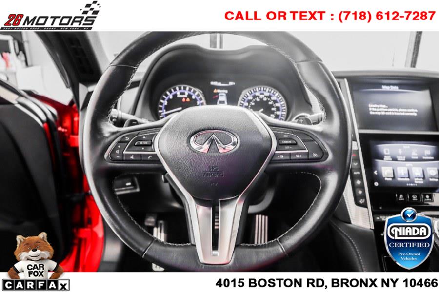 Used INFINITI Q60 RED SPORT 400 AWD 2018 | 26 Motors Corp. Bronx, New York Used INFINITI Q60 RED SPORT 400 AWD 2018 | 26 Motors Corp. Bronx, New York
