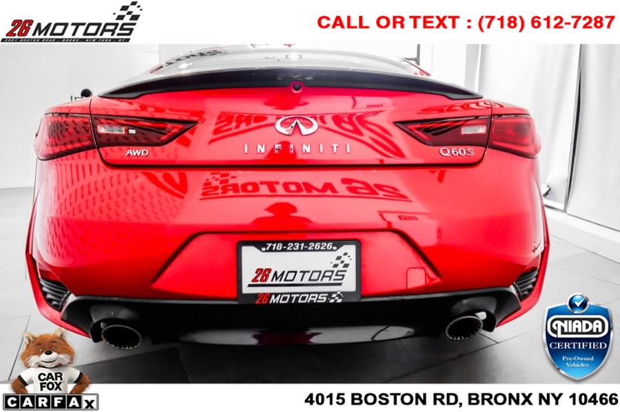 Used INFINITI Q60 RED SPORT 400 AWD 2018 | 26 Motors Corp. Bronx, New York Used INFINITI Q60 RED SPORT 400 AWD 2018 | 26 Motors Corp. Bronx, New York