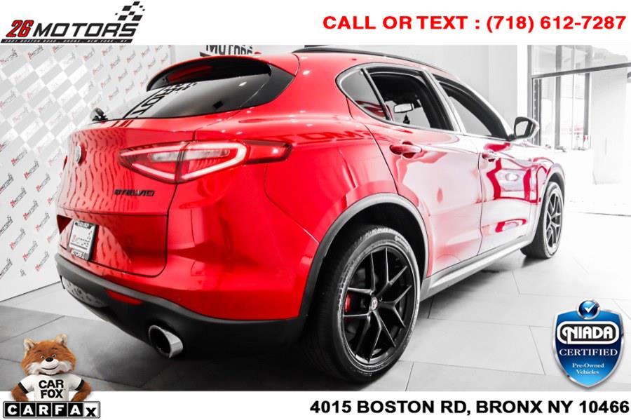 Used Alfa Romeo Stelvio Ti Sport AWD 2018 | 26 Motors Corp. Bronx, New York Used Alfa Romeo Stelvio Ti Sport AWD 2018 | 26 Motors Corp. Bronx, New York