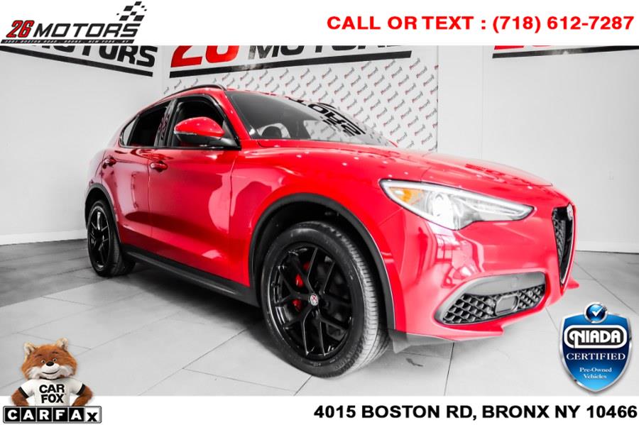 Used Alfa Romeo Stelvio Ti Sport AWD 2018 | 26 Motors Corp. Bronx, New York Used Alfa Romeo Stelvio Ti Sport AWD 2018 | 26 Motors Corp. Bronx, New York