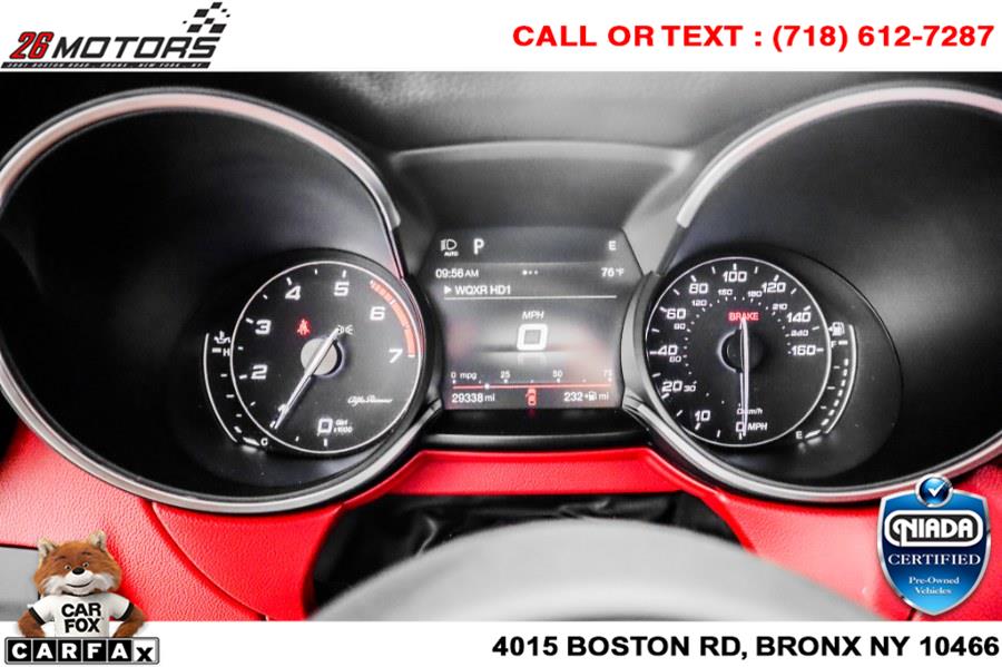 Used Alfa Romeo Stelvio Ti Sport AWD 2018 | 26 Motors Corp. Bronx, New York Used Alfa Romeo Stelvio Ti Sport AWD 2018 | 26 Motors Corp. Bronx, New York
