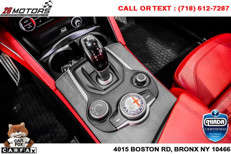 Used Alfa Romeo Stelvio Ti Sport AWD 2018 | 26 Motors Corp. Bronx, New York Used Alfa Romeo Stelvio Ti Sport AWD 2018 | 26 Motors Corp. Bronx, New York