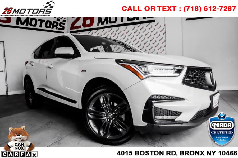 Used Acura RDX AWD w/A-Spec Pkg 2019 | 26 Motors Corp. Bronx, New York Used Acura RDX AWD w/A-Spec Pkg 2019 | 26 Motors Corp. Bronx, New York
