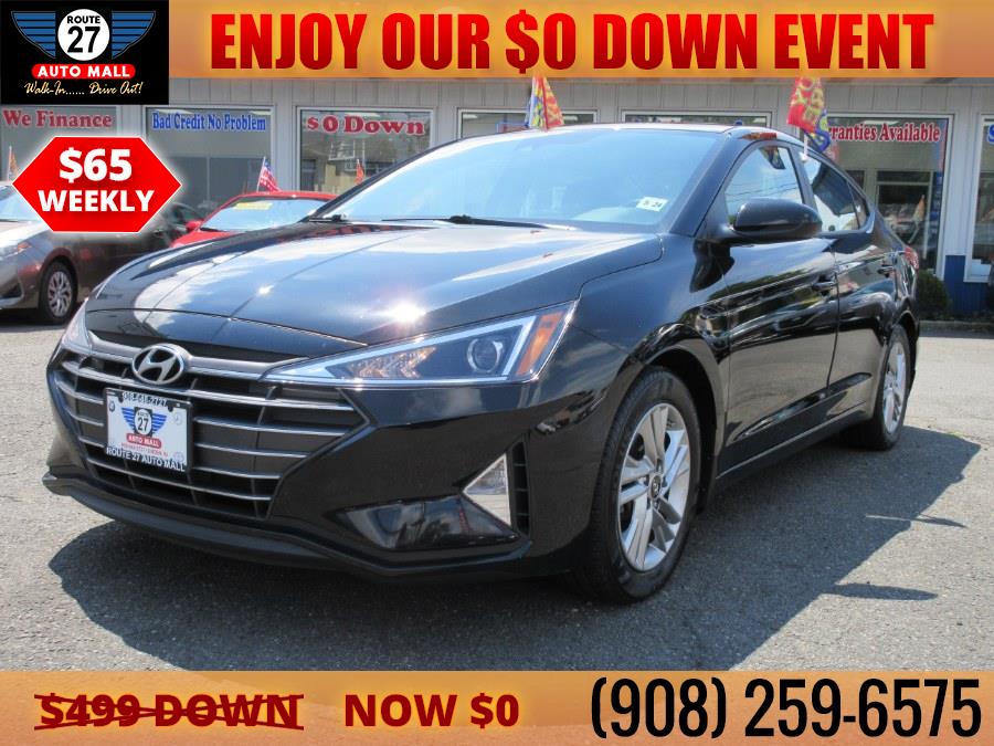 2019 Hyundai Elantra SEL Auto, available for sale in Linden, New Jersey | Route 27 Auto Mall. Linden, New Jersey