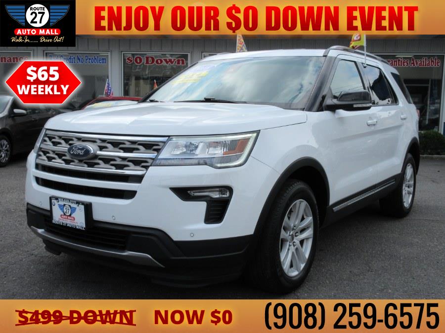 Used Ford Explorer XLT 4WD 2018 | Route 27 Auto Mall. Linden, New Jersey