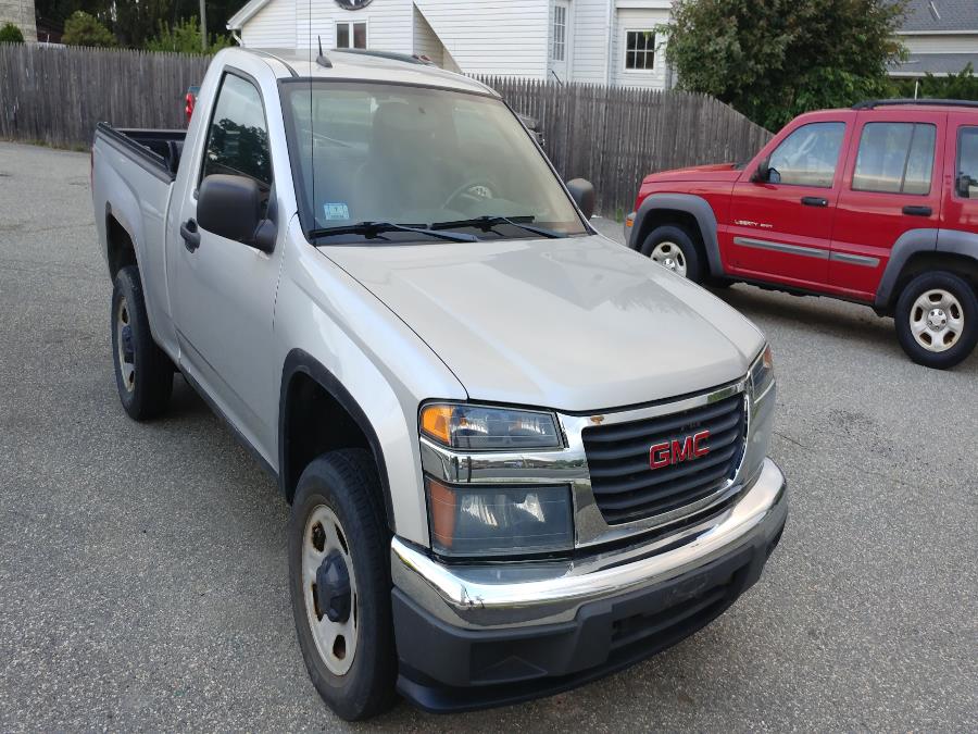 2011 GMC Canyon 4WD Reg Cab 111.2" Work Truck, available for sale in Chicopee, Massachusetts | Matts Auto Mall LLC. Chicopee, Massachusetts